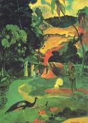 Paul Gauguin Landscape with Peacocks oil painting picture wholesale